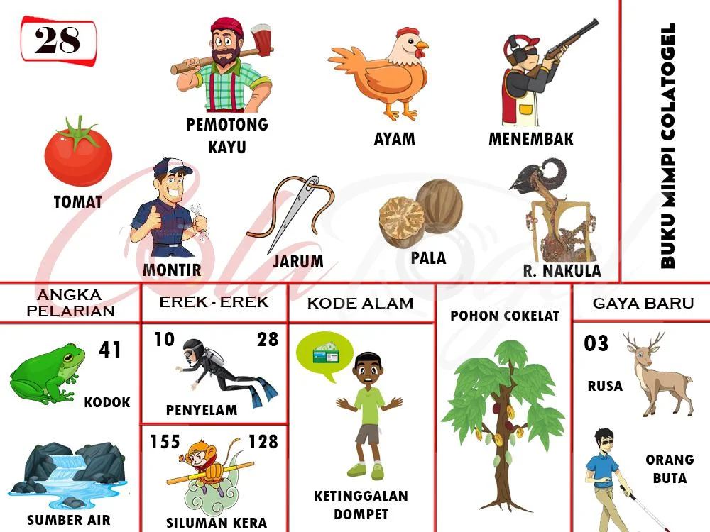 buku mimpi erek erek togel 28
