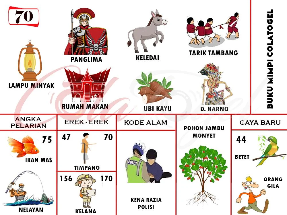 buku mimpi erek erek togel 70